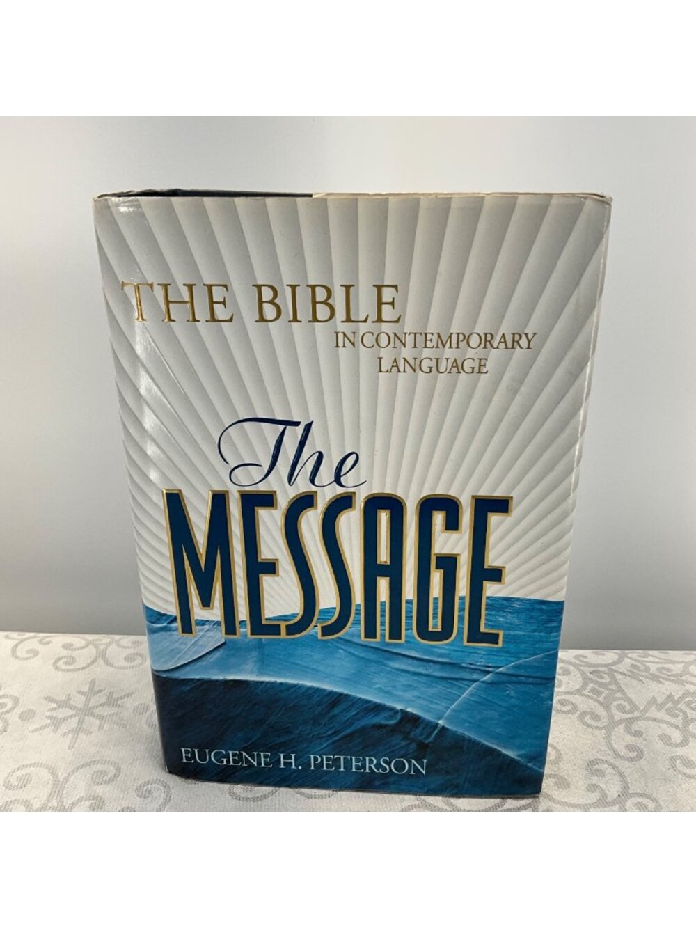 The Message Bible In Contemporary Language Eugene H. Peterson Hardcover Navpress